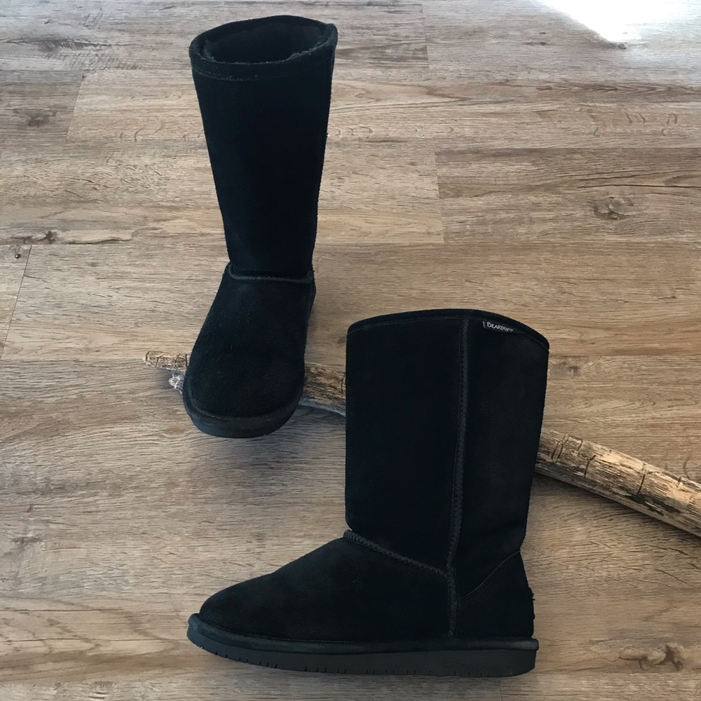 Youth Black BearPaw Winter Boots - Picture 3 of 16